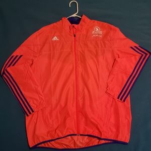 Adidas Boston Marathon 2015 Windbreaker Jacket XL